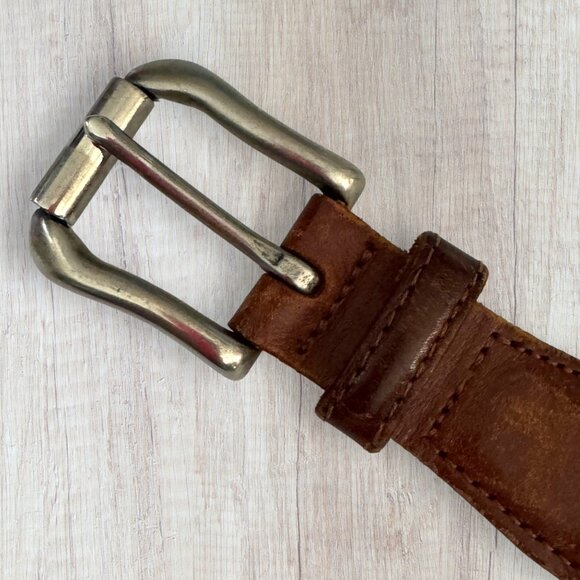 Coach Vintage British Tan Braided Leather Belt 3865 - Picture 2 of 6